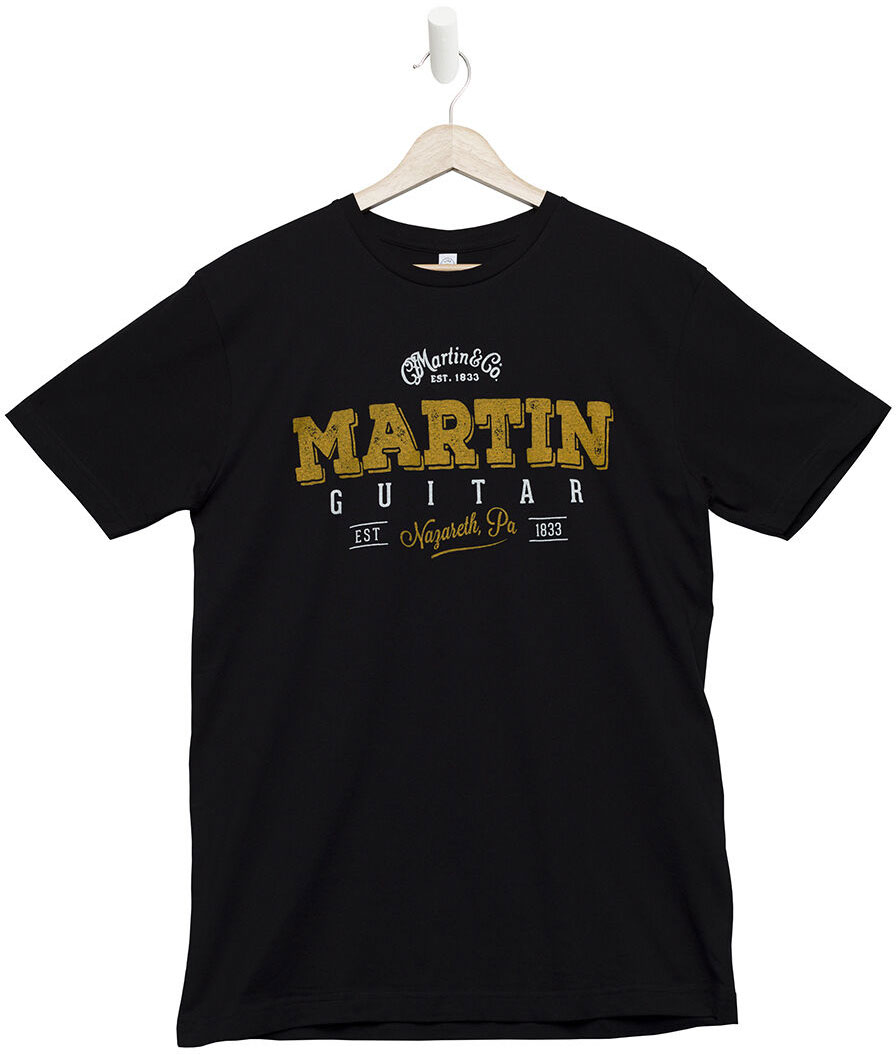 MARTIN & CO TEE-SHIRT, AUTHENTIC,BLACK,L