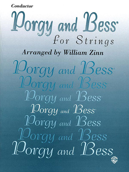 ALFRED PUBLISHING GERSHWIN GEORGE - PORGY AND BESS FOR STRINGS - SCORE