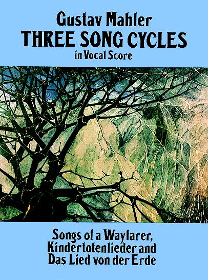 DOVER MAHLER G. - THREE SONG CYCLES - VOCAL SCORE