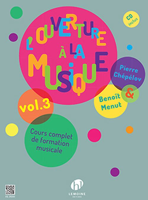 LEMOINE CHEPELOV P. / MENUT B. - OUVERTURE A LA MUSIQUE VOL.3 + CD 