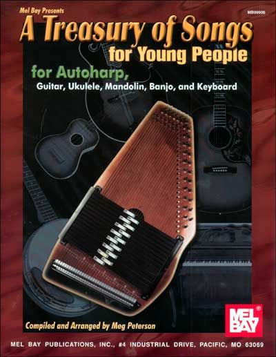 MEL BAY PETERSON MEG - A TREASURY OF SONGS FOR YOUNG PEOPLE - ACOUSTIC INSTRUMENTS/SONGBOOK