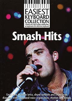 WISE PUBLICATIONS SMASH HITS - TWENTY-TWO EASY-TO-PLAY MELODY LINE ARRANGEMENTS - MELODY LINE, LYRICS AND CHORDS