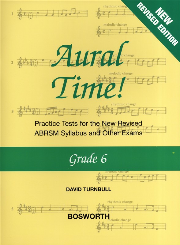 BOSWORTH DAVID TURNBULL - AURAL TIME GRADE 6 - VOICE