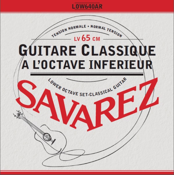 SAVAREZ SPECIAL CLASSIC STRINGS RED RED NORMAL TENSION 65CM