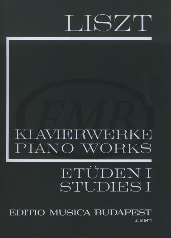 EMB (EDITIO MUSICA BUDAPEST) LISZT FRANZ - STUDIES VOL.1 - PIANO