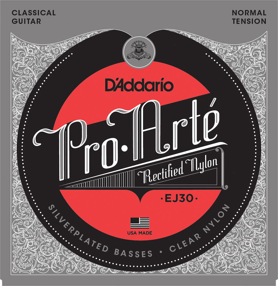 D'ADDARIO AND CO EJ30 CLASSICS RECTIFIED CLASSICAL GUITAR STRINGS NORMAL TENSION