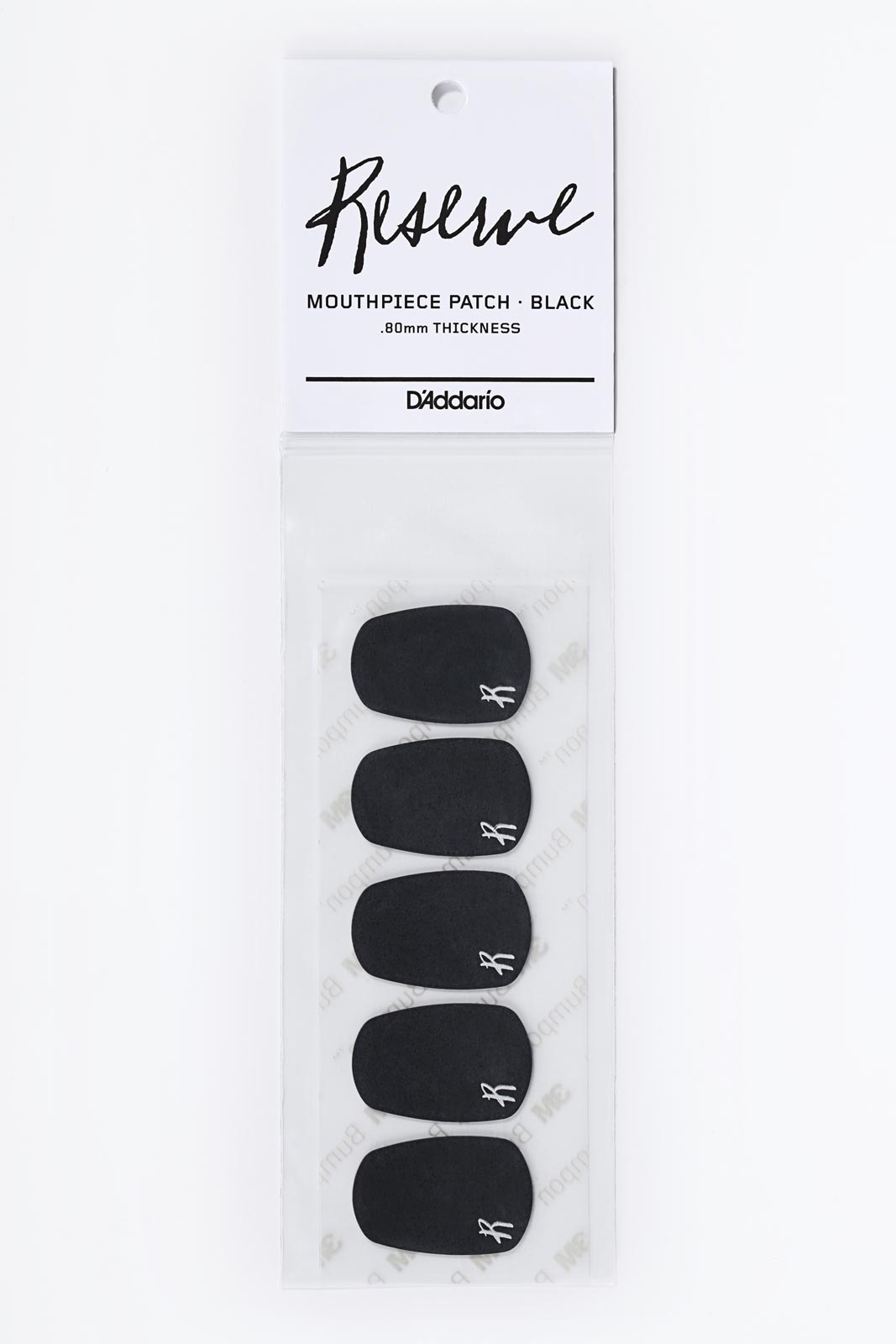 D'ADDARIO - RICO RESERVE MOUTHPIECE PATCH BLACK 5 PACK
