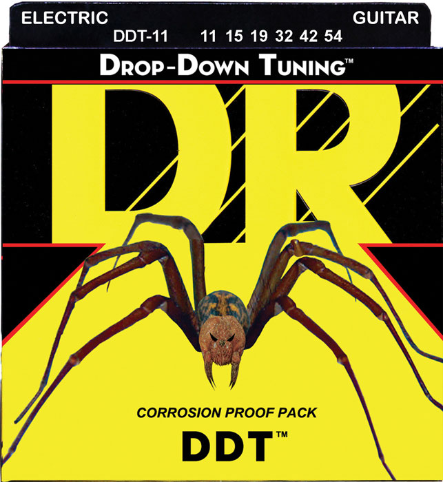 DR STRINGS DDT-11 DROP DOWN TUNING 11-54 EXTRA HEAVY