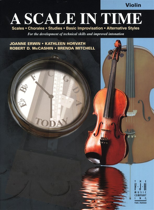 MUSIC SALES ERWIN HORVATH MCCASHIN MITCHELL A SCALE IN TIME - VIOLIN