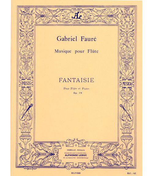 LEDUC FAURE G. - FANTAISIE OP.79 - FLUTE, PIANO