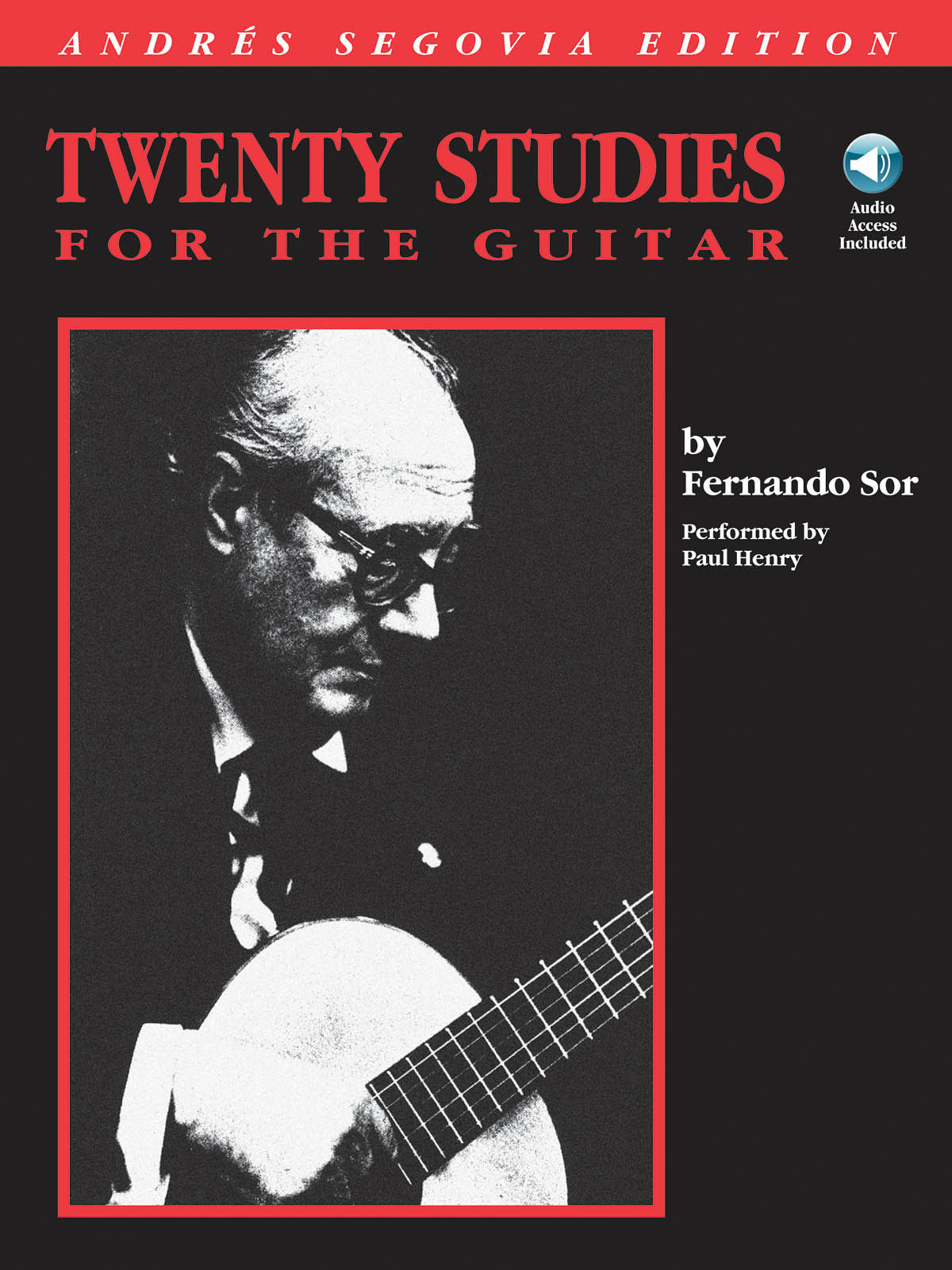 HAL LEONARD FERNANDO SOR - TWENTY STUDIES FOR GUITAR + AUDIO TRACKS - GUITAR