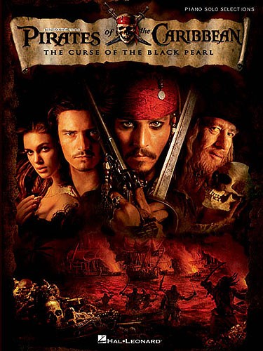 HAL LEONARD PIRATES OF THE CARIBBEAN PIANO SOLO SELECTIONS - HANS ZIMMER
