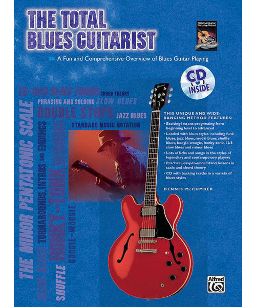 ALFRED PUBLISHING THE TOTAL BLUES GUITARIST TAB CD