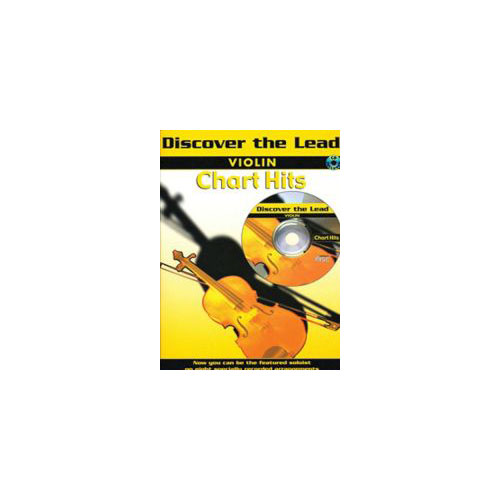 FABER MUSIC DISCOVER THE LEAD - CHART HITS + CD - VIOLIN AND PIANO 