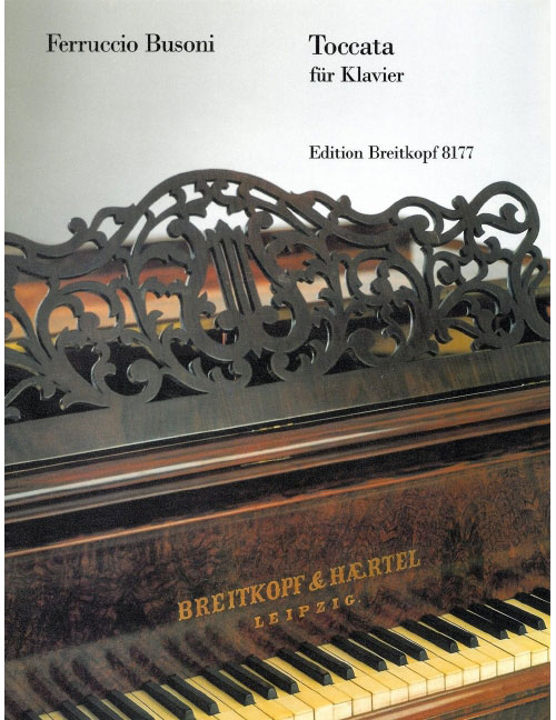 EDITION BREITKOPF BUSONI FERRUCCIO - TOCCATA BUSV 287 - PIANO