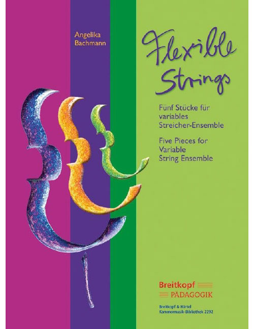 EDITION BREITKOPF BACHMANN A. - FLEXIBLE STRINGS + CD - STRING ENSEMBLE
