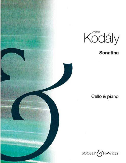 BOOSEY & HAWKES KODÁLY - CELLO SONATINA - VIOLONCELLE ET PIANO