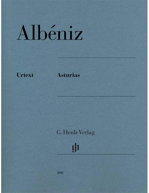 HENLE VERLAG ALBENIZ I. - ASTURIAS - PIANO