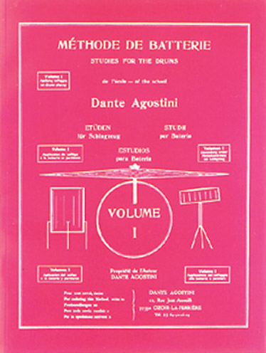 EDITIONS AGOSTINI AGOSTINI - METHODE DE BATTERIE VOL.1 : SOLFEGE BATTERIE
