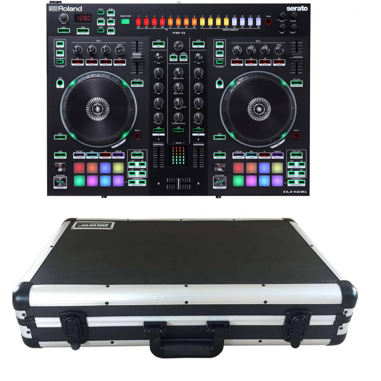 ROLAND PACK DJ-505 + FLIGHTCASE