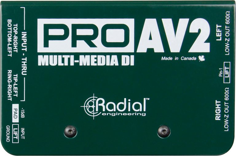 RADIAL PRO AV2 - PASSIVE MULTIMEDIA DI STEREO
