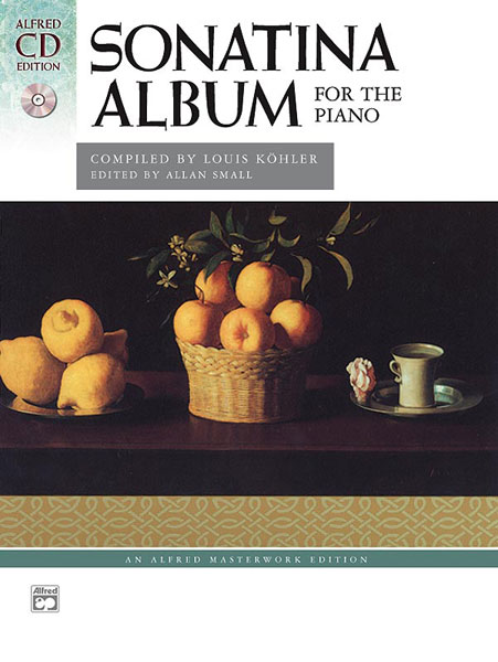 ALFRED PUBLISHING SONATINA ALBUM + CD - PIANO SOLO