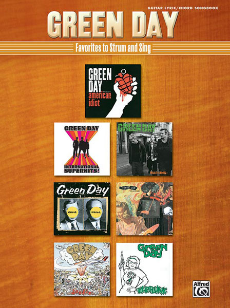 ALFRED PUBLISHING GREEN DAY - FAVOURITES TO STRUM TO - GUITAR TAB