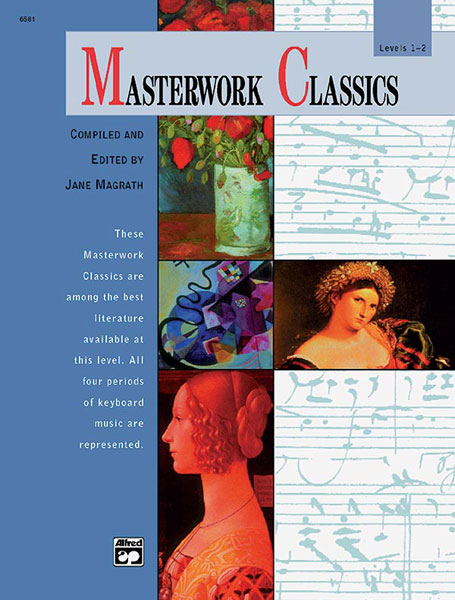 ALFRED PUBLISHING MAGRATH JANE - MASTERWORK CLASSICS LEVEL 1-2 + CD - PIANO