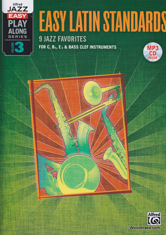 ALFRED PUBLISHING JAZZ EASY PLAY-ALONG SERIES, VOL. 3 : EASY LATIN - TOUS INSTRUMENTS + CD