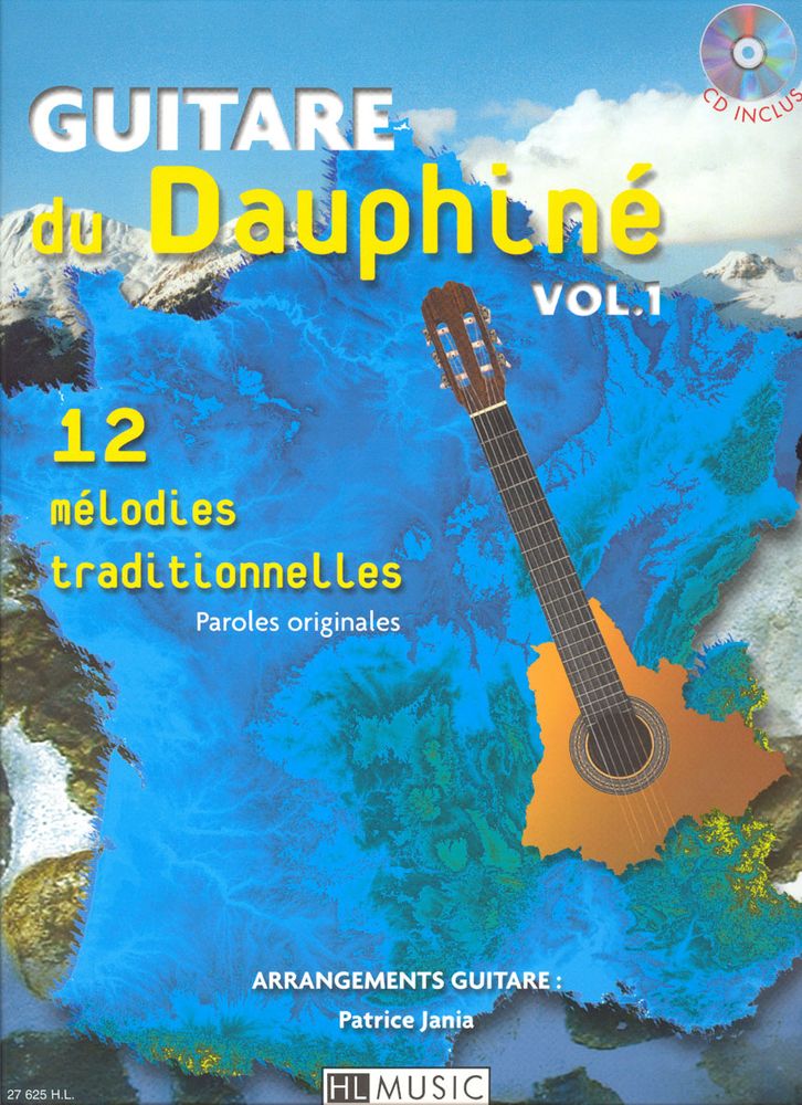 LEMOINE JANIA PATRICE - GUITARE DU DAUPHINÃ‰ VOL.1 + CD