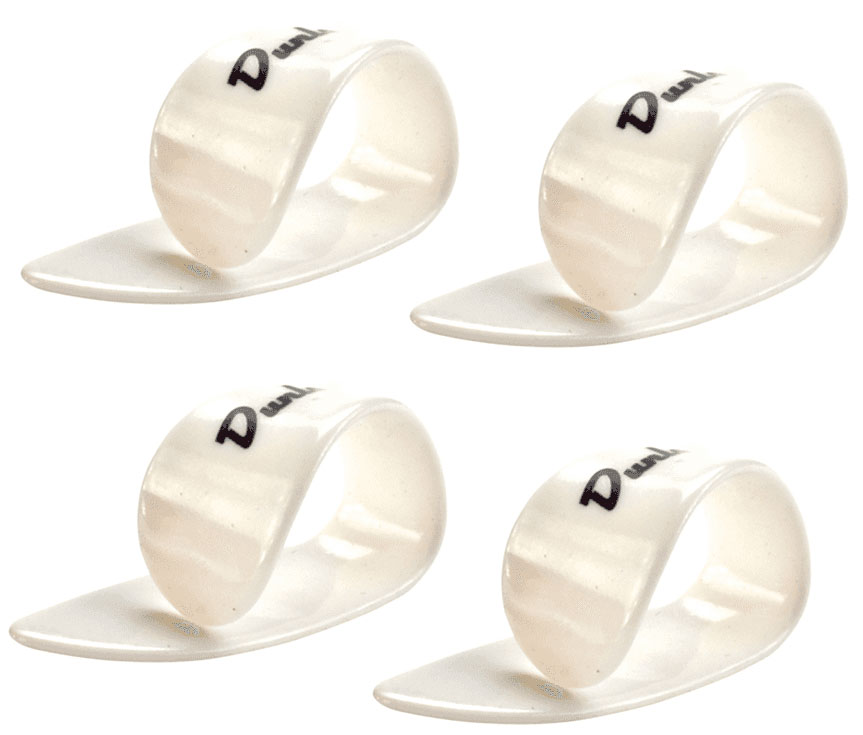 JIM DUNLOP ADU 9003P - PLAYERS PACK LARGE WHITES (BY 4)