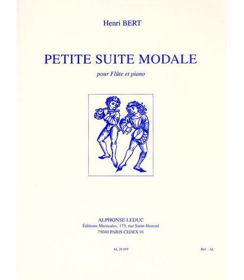 LEDUC BERT HENRI - PETITE SUITE MODALE - FLUTE & PIANO