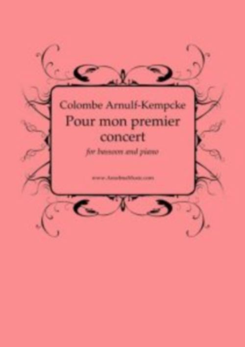 ANSELMA MUSIC ARNULF-KEMPCKE C. - POUR MON PREMIER CONCERT - BASSON & PIANO