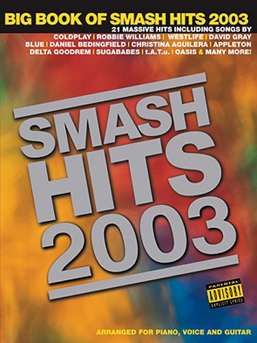 WISE PUBLICATIONS BIG BOOK OF SMASH HITS 2003 - PVG
