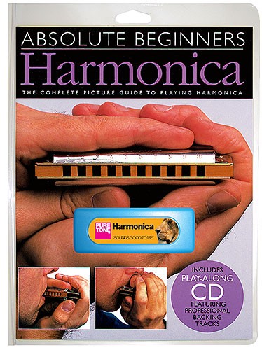 WISE PUBLICATIONS ABSOLUTE BEGINNERS HARMONICA INSTRUMENT PACK + CD - HARMONICA