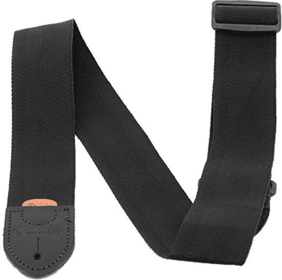 MARTIN & CO NYLON STRAP AND LEATHER REINFORCEMENTS, BLACK