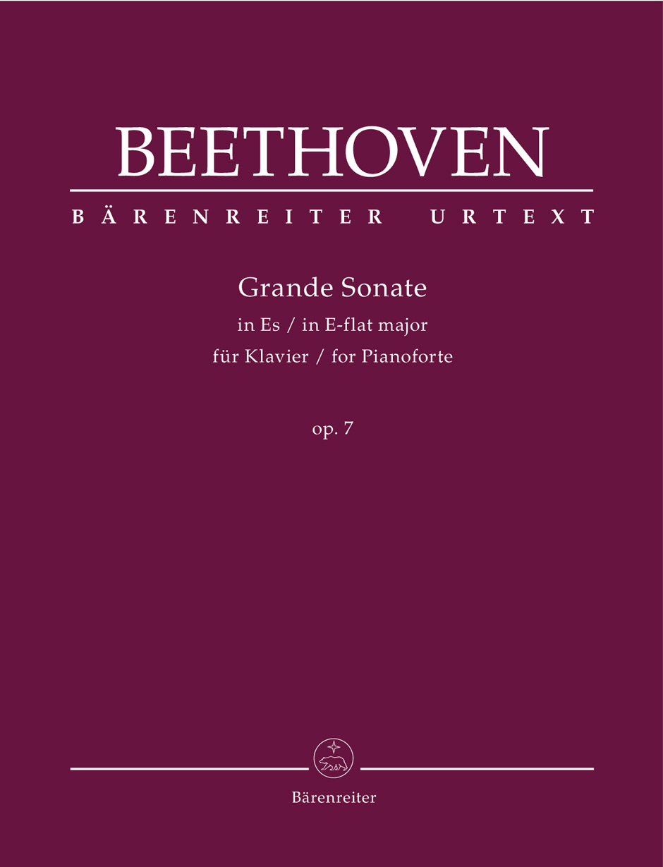 BARENREITER BEETHOVEN L.V. - GRANDE SONATE OP.7 - PIANO