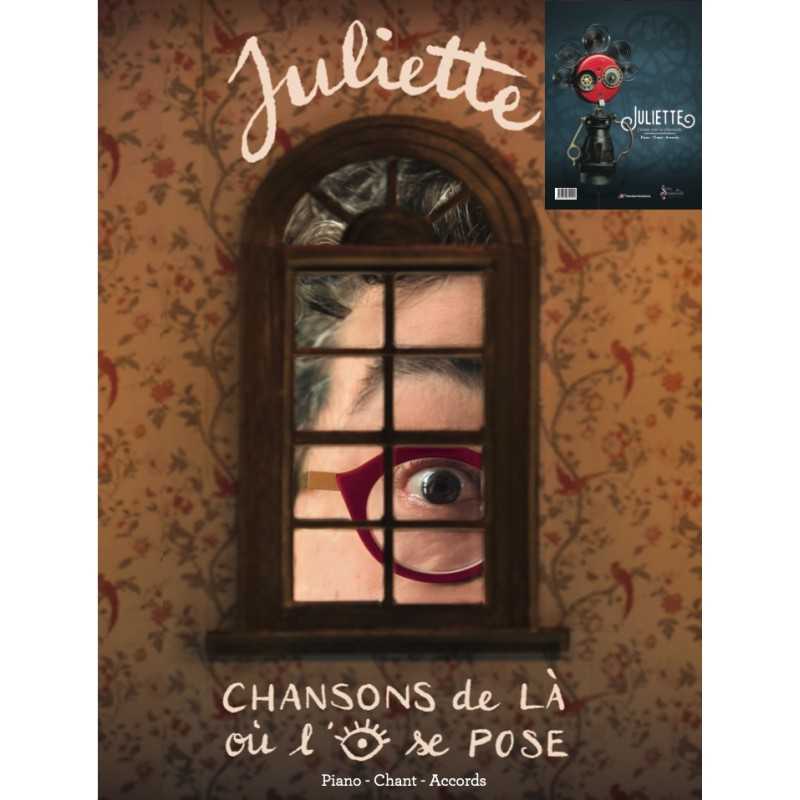 CAPTE NOTE JULIETTE - CHANSONS DE LA OU L'OEIL SE POSE / J'AIME PAS LA CHANSON - PVG 
