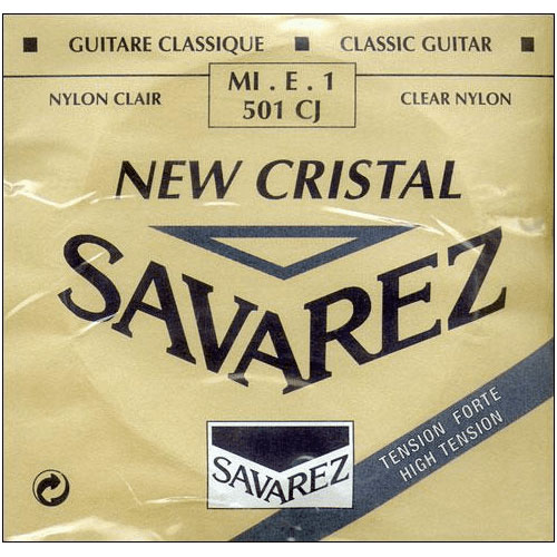 SAVAREZ CLASSIC STRINGS NEW CRISTAL-CANTIGA UNIT BY 10 PIECES 1ST BLUE