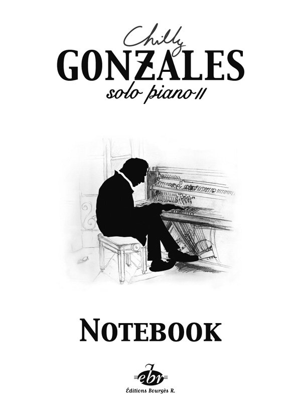 EDITIONS BOURGES R. GONZALES - SOLO PIANO II NOTEBOOK 