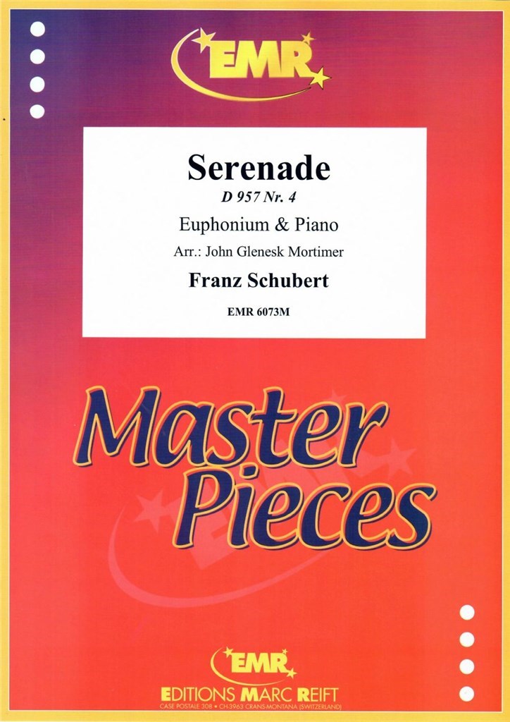 MARC REIFT SCHUBERT FRANZ - SERENADE - EUPHONIUM & PIANO