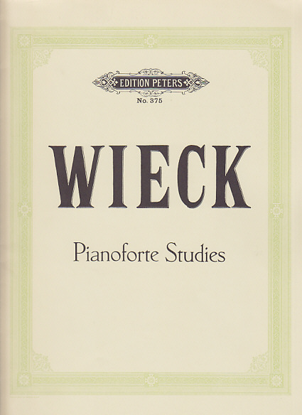 EDITION PETERS WIECK - PIANOFORTE STUDIES