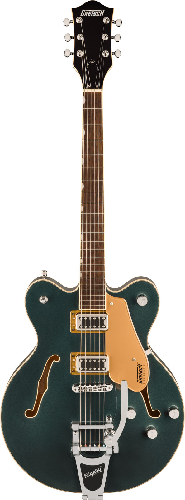 GRETSCH GUITARS G5622T ELECTROMATIC CENTER BLOCK DOUBLE-CUT WITH BIGSBY, LAUREL FINGERBOARD, CADILLAC GREEN