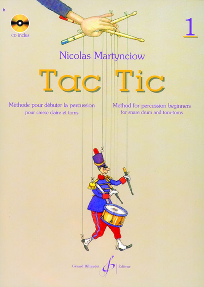 BILLAUDOT MARTYNCIOW - TAC TIC VOL.1 + CD
