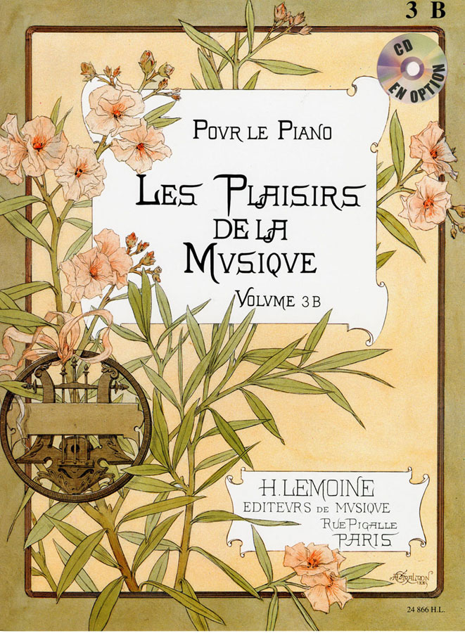 LEMOINE LES PLAISIRS DE LA MUSIQUE VOL.3B - PIANO