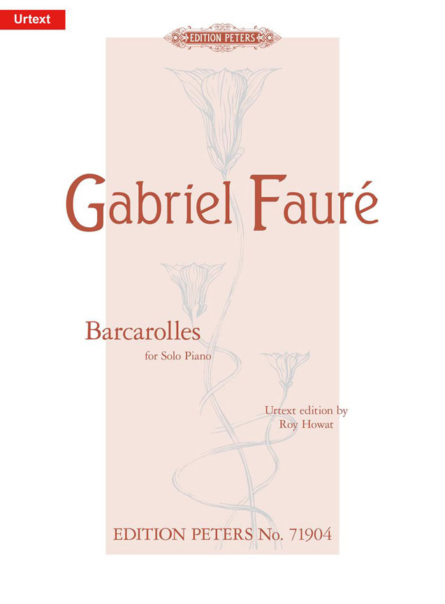 EDITION PETERS FAURE G. - BARCAROLLES - PIANO