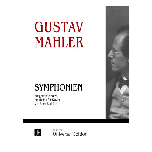 UNIVERSAL EDITION MAHLER G. - SYMPHONIEN - MOUVEMENTS CHOISIS - PIANO 
