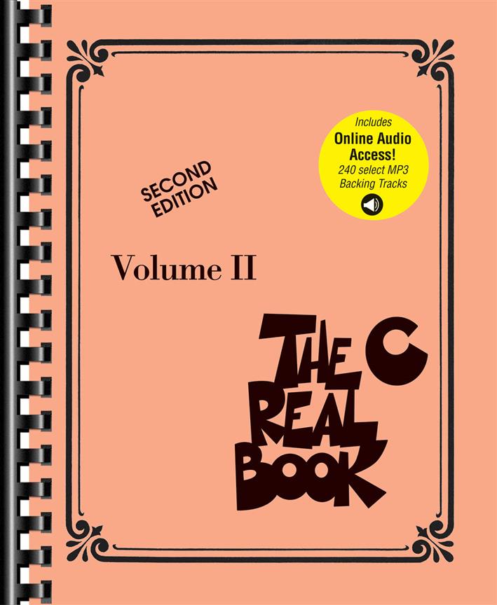 HAL LEONARD THE REAL BOOK VOL.2 2ND EDITION C INSTRUMENTS + ONLINE AUDIO 