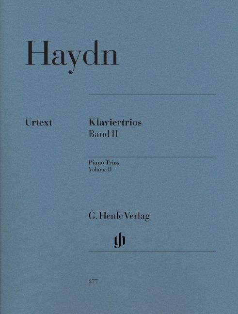 HENLE VERLAG HAYDN J. - PIANO TRIOS, VOLUME II
