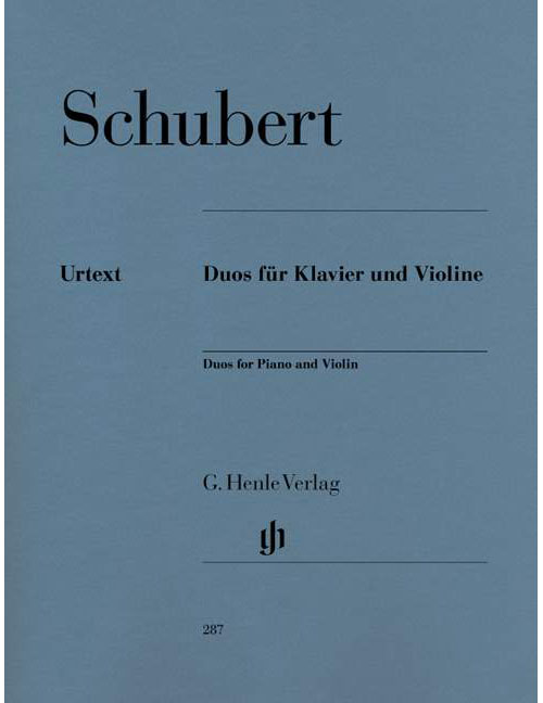 HENLE VERLAG SCHUBERT F. - DUOS FOR PIANO AND VIOLIN